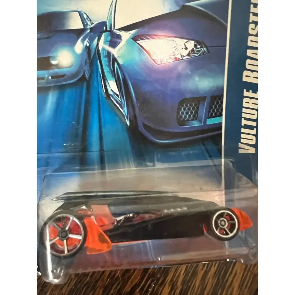 Hot Wheels 2006 Vulture Roadster 205 Mainline Diecast Car 5 Spoke Orange New
